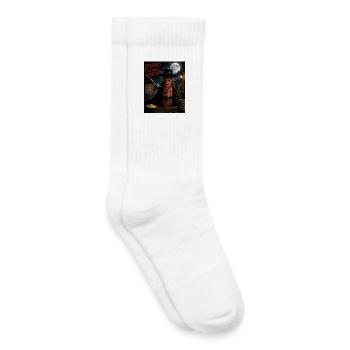 Zorro Horror Würstchen  - Kinder Tennissocken - Weiß - Rechts