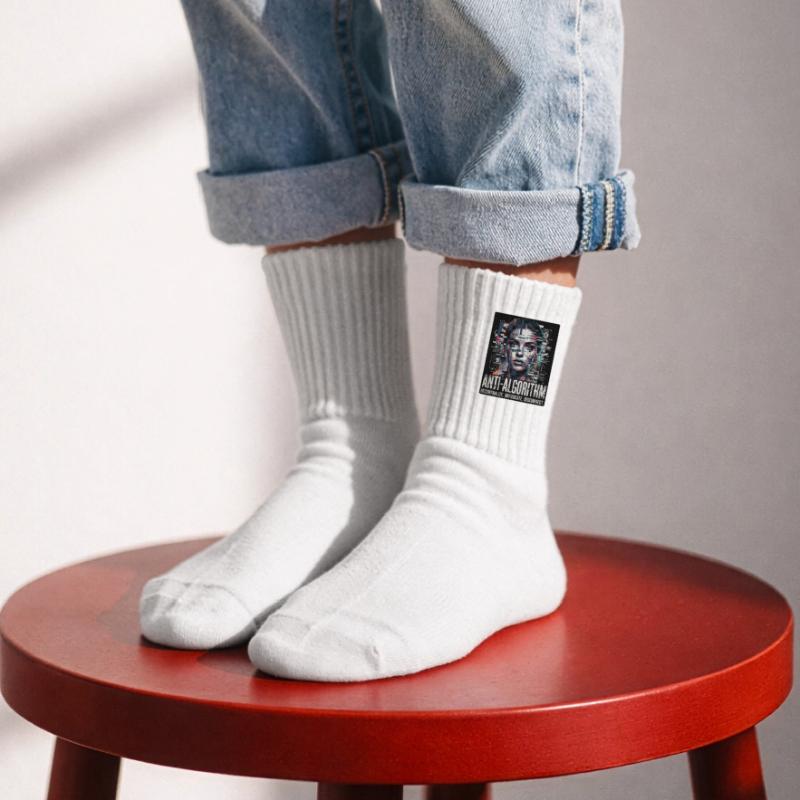 Anti Algorithm Kids Tennis Socks