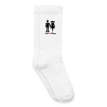PUNK A HANKA - Kinder Tennissocken - Weiß - Rechts