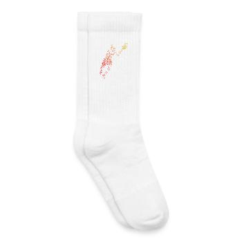Geschenkidee für einen Tennis mit Tennis - Kinder Tennissocken - Weiß - Rechts
