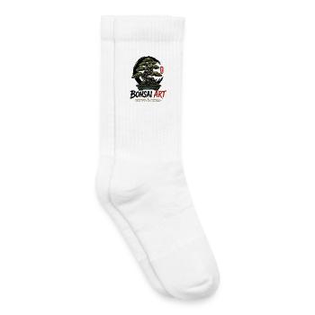 Japanische Bonsai-Baum Pflanze Bonsai-Art Bonsai - Kinder Tennissocken - Weiß - Rechts