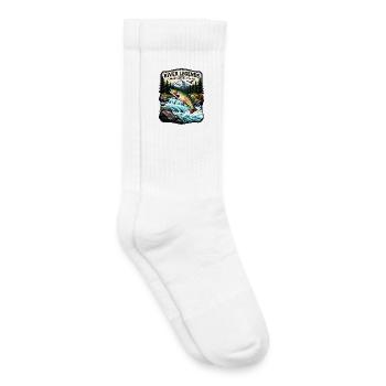 Légendes de la rivière Sunrise Giants - Chaussettes de tennis bio enfant - blanc - Droite