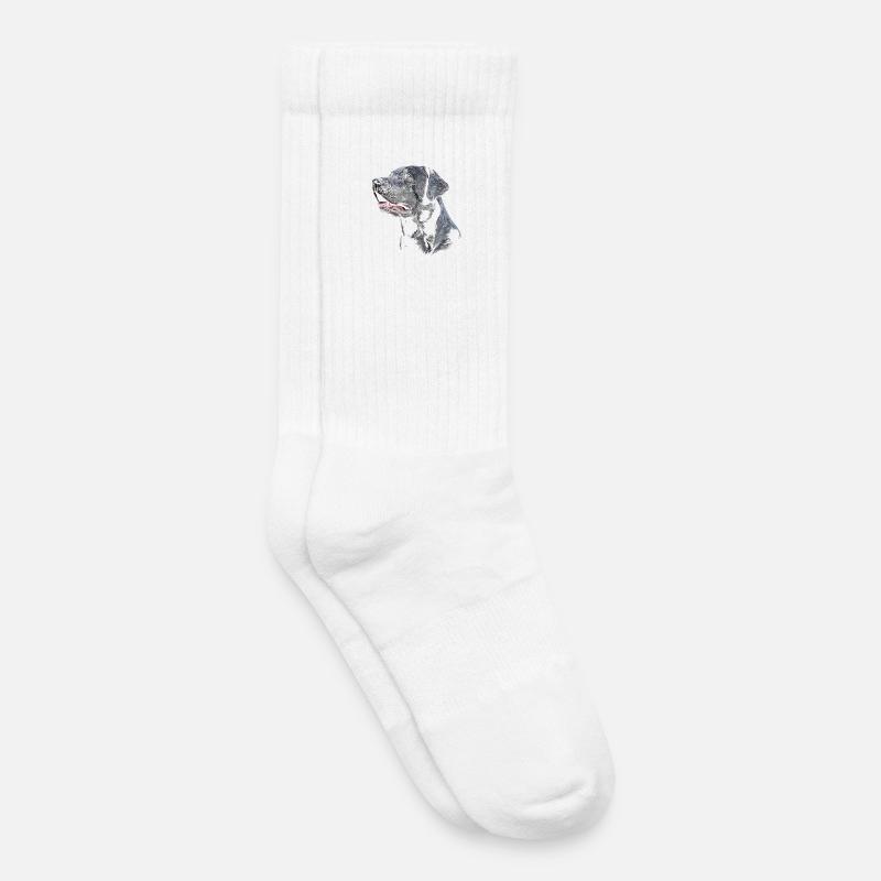 Labrador - Kinder Tennissocken - Weiß