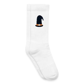 chapeau de sorcière - Chaussettes de tennis bio enfant - blanc - Droite
