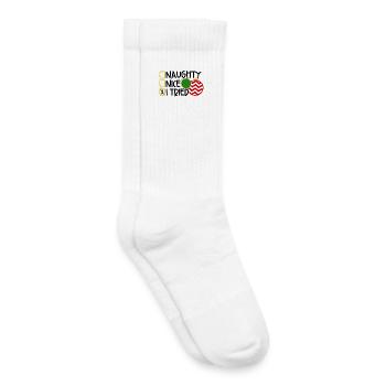Christmas - Kids Tennis Socks - white - Right