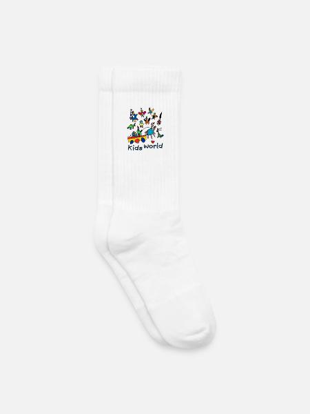 kidsworld II - Kinder Tennissocken - Weiß