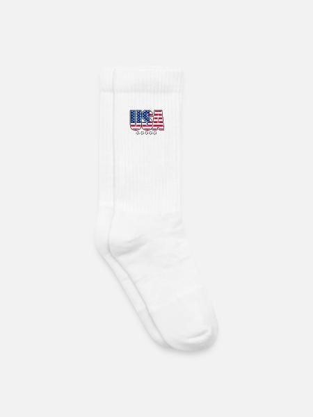 USA - Kinder Tennissocken - Weiß