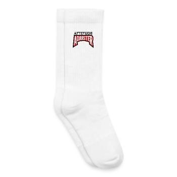 Attitude Adjuster - Kinder Tennissocken - Weiß - Rechts