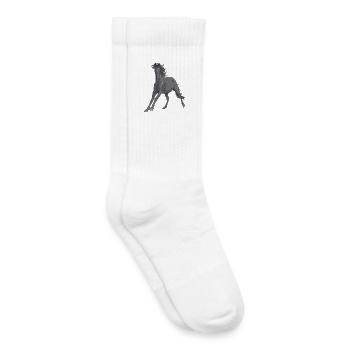 Black Horse - Kids Tennis Socks - white - Right