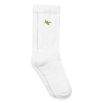 Volleyball Heartbeat - Kids Tennis Socks - white - Right