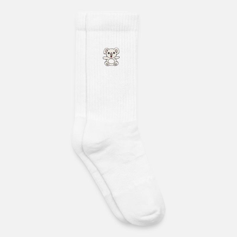 Koala - Kinder Tennissocken - Weiß