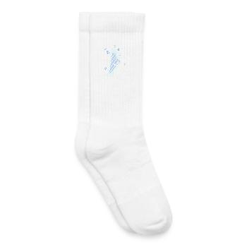 Harfe-Spielerin - Kinder Tennissocken - Weiß - Rechts