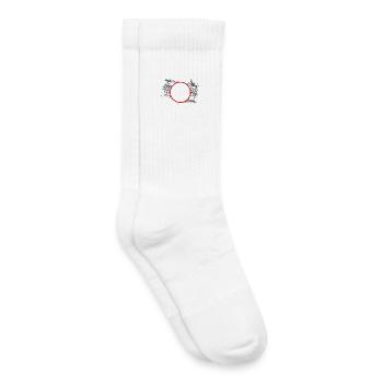 Führerschein bestanden Aus dem Weg - Kinder Tennissocken - Weiß - Rechts