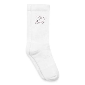 Widder Sternzeichen - Kinder Tennissocken - Weiß - Rechts