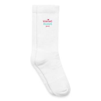 Assistant vétérinaire Médecine vétérinaire - Chaussettes de tennis bio enfant - blanc - Droite