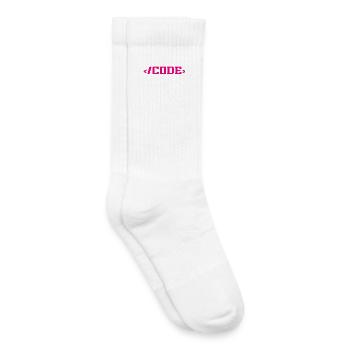 Coding Programming Computer Science - Kids Tennis Socks - white - Right