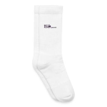 Pilates Mutter / Pilates Lehrer - Kinder Tennissocken - Weiß - Rechts
