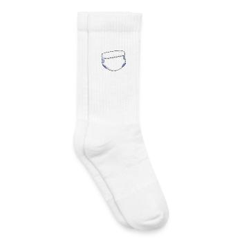 Baby diapers - Kids Tennis Socks - white - Right