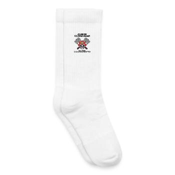 Feuerwehrmann - Kinder Tennissocken - Weiß - Rechts