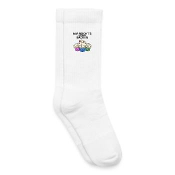 Mir reichts ich geh backen - Kinder Tennissocken - Weiß - Rechts