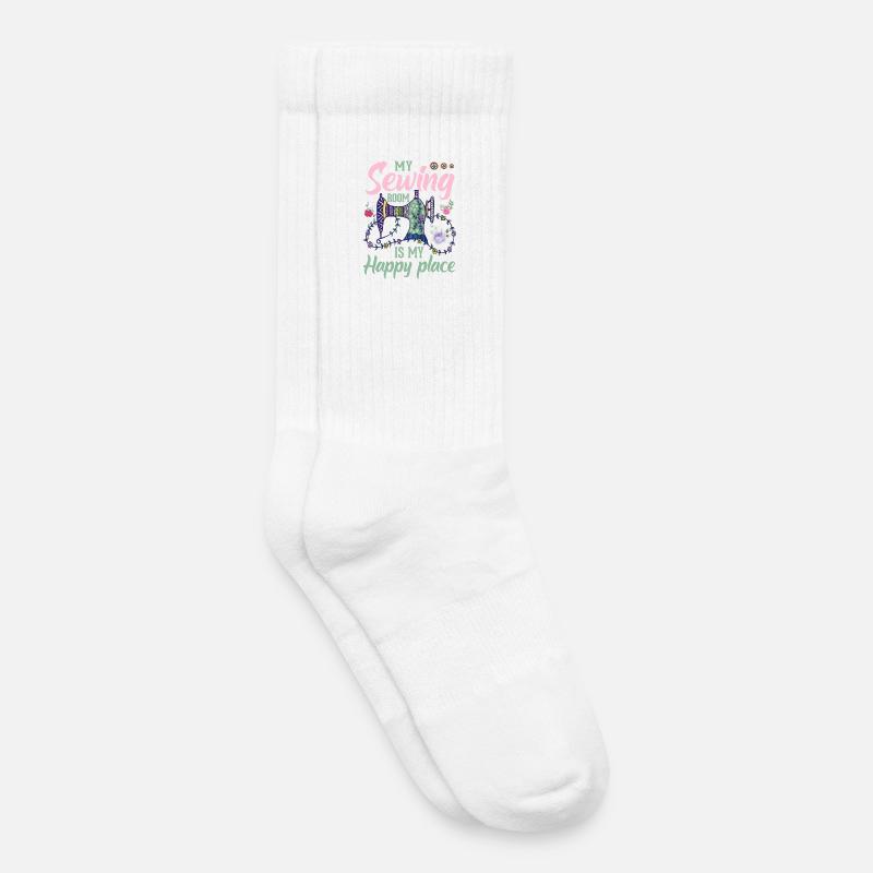 Nähen - Kinder Tennissocken - Weiß