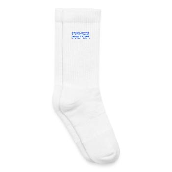 lustige Sprüche Spruch / Arbeiten Beruf - Kinder Tennissocken - Weiß - Rechts