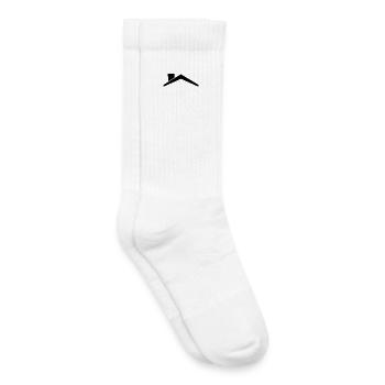 Maison toit - Chaussettes de tennis bio enfant - blanc - Droite