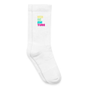 Verbeamtung Auf Lebenszeit Beamtin 4 Life Beamte - Kinder Tennissocken - Weiß - Rechts