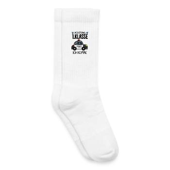 Einschulung Erste Klasse Junge - Kinder Tennissocken - Weiß - Rechts