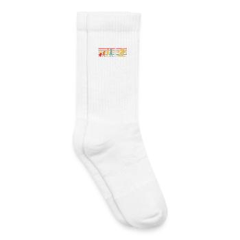 Snowboarder Snowboard - Kinder Tennissocken - Weiß - Rechts