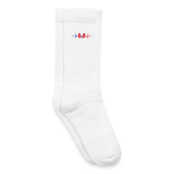 Dialyse Krankenschwester - Kinder Tennissocken - Weiß - Rechts
