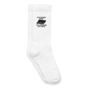 I Do Church Sound For Miracles Ask Jesus - Kids Tennis Socks - white - Right
