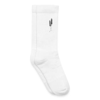 2 épis de maïs - Chaussettes de tennis bio enfant - blanc - Droite