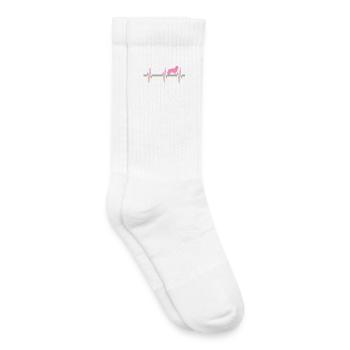 Border-Collie Border-Collie-Liebhaber - Kinder Tennissocken - Weiß - Rechts