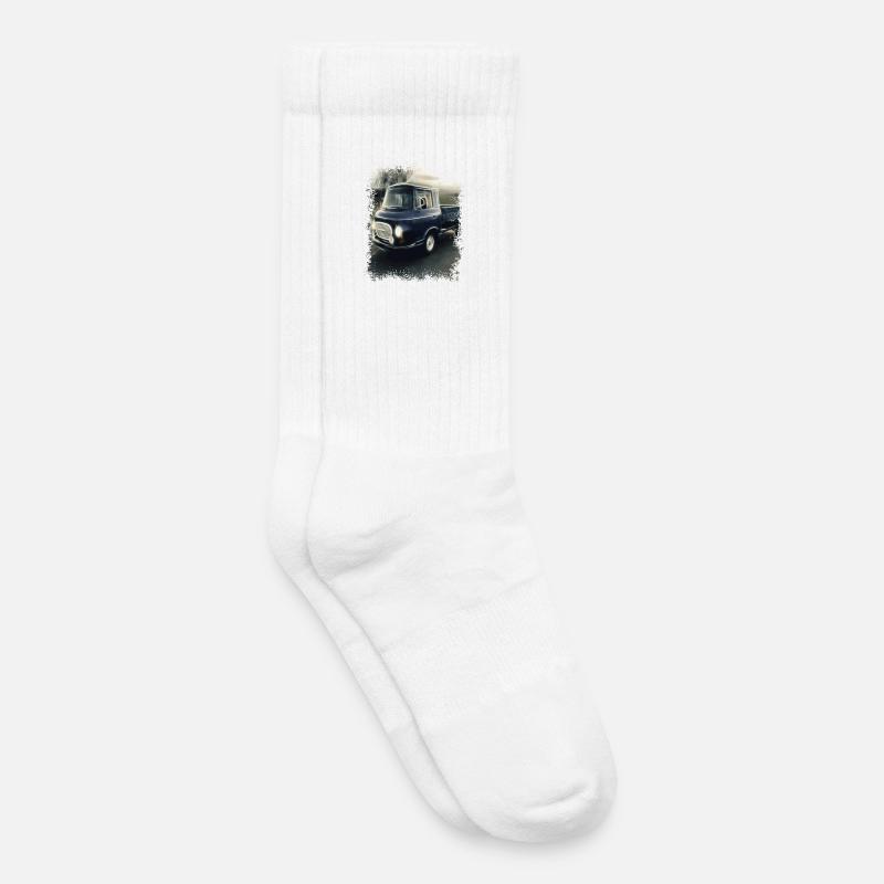 Barkas Pritsche - Kinder Tennissocken - Weiß