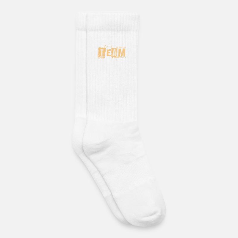 Team - Kinder Tennissocken - Weiß