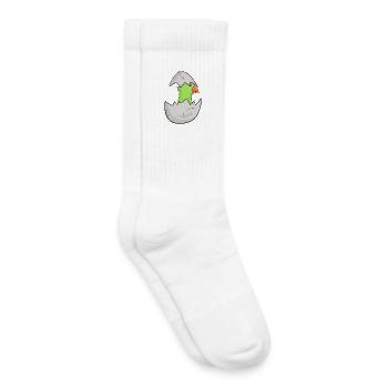 Baby Papagei - Kinder Tennissocken - Weiß - Rechts