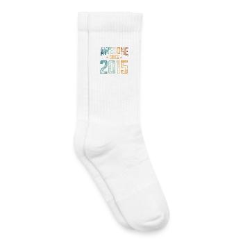 2015 Born Birthday Year of birth - Kids Tennis Socks - white - Right