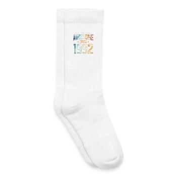 1992 Born Birthday Year of birth - Kids Tennis Socks - white - Right