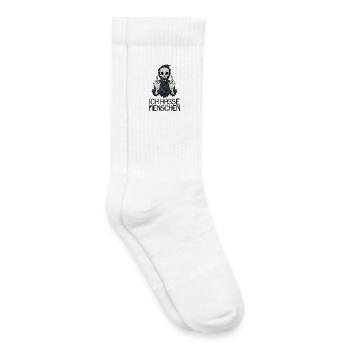 Ich hasse Menschen - Kinder Tennissocken - Weiß - Rechts