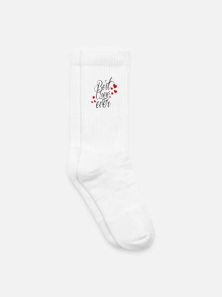 BEST CREW EVER - Kinder Tennissocken - Weiß