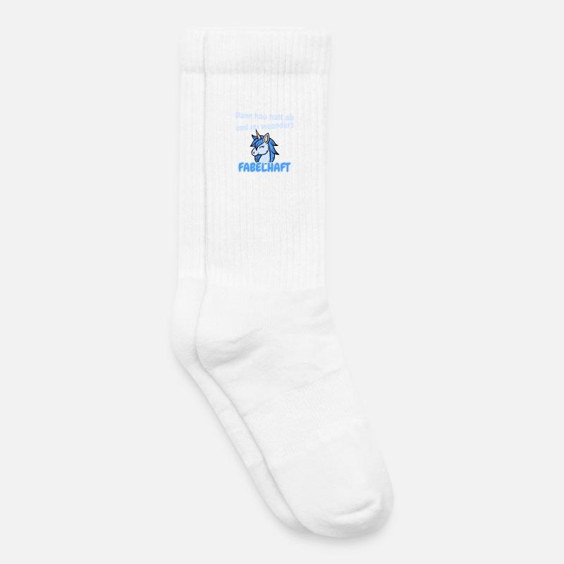 Fabelhafter Abschied - Kinder Tennissocken - Weiß