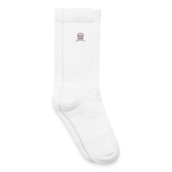 Conception du conducteur de train - Chaussettes de tennis bio enfant - blanc - Droite