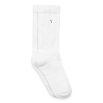 Herz Herzchen Verliebt zwei Herzen Pocket - Kinder Tennissocken - Weiß - Rechts