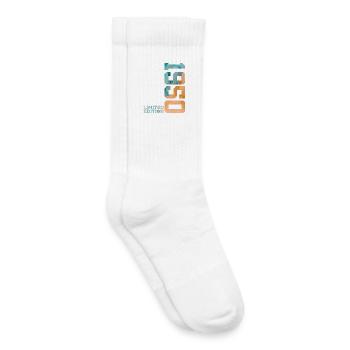 76. GEBURTSTAG LIMITED EDITION 1950 - Kinder Tennissocken - Weiß - Rechts