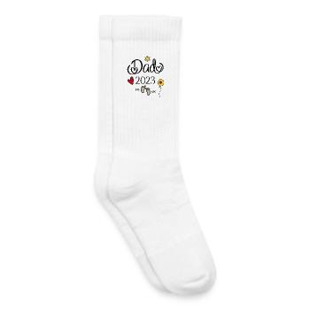 Dad 2023 - Kinder Tennissocken - Weiß - Rechts