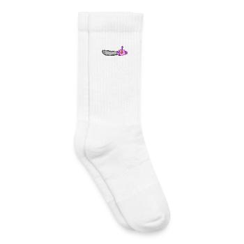 Chainsaw for Women - Chainsaw for Women - Kids Tennis Socks - white - Right