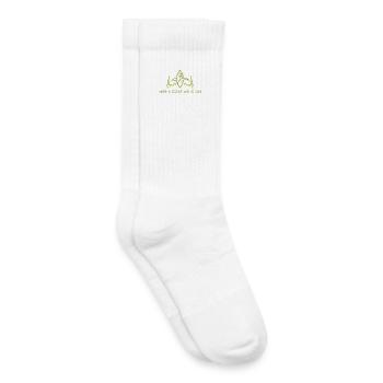 Habt Einen Korntastischen Tag - Kinder Tennissocken - Weiß - Rechts