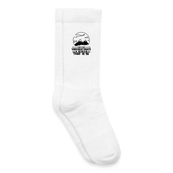 v - Chaussettes de tennis bio enfant - blanc - Droite