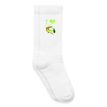 I Love Key Lime Pie - Kids Tennis Socks - white - Right